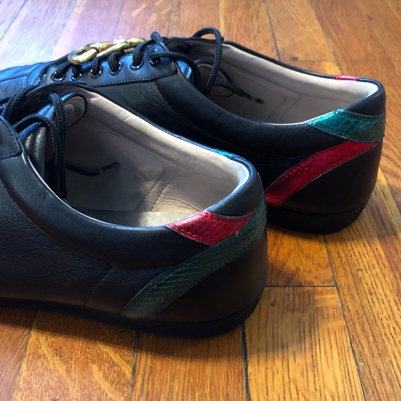 📦SOLD📦 Men’s Gucci GG sneakers paid $770 size 11 - Picture 4 of 8